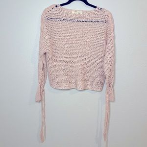 Light Pink Knitted Top